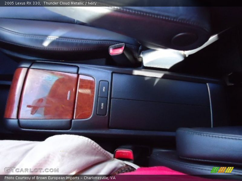 Thunder Cloud Metallic / Ivory 2005 Lexus RX 330