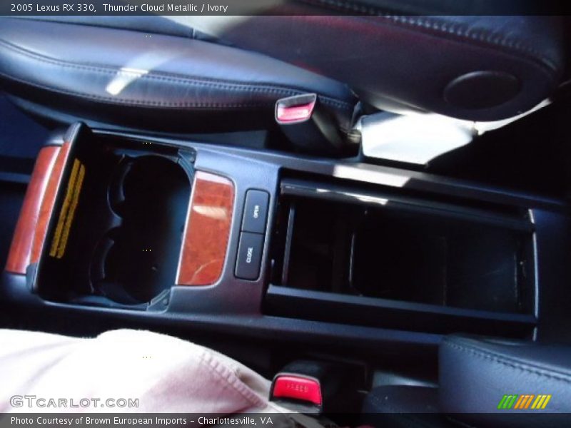 Thunder Cloud Metallic / Ivory 2005 Lexus RX 330