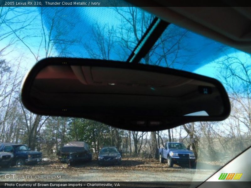 Thunder Cloud Metallic / Ivory 2005 Lexus RX 330