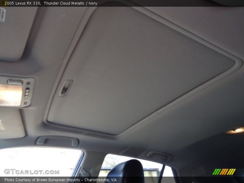 Thunder Cloud Metallic / Ivory 2005 Lexus RX 330