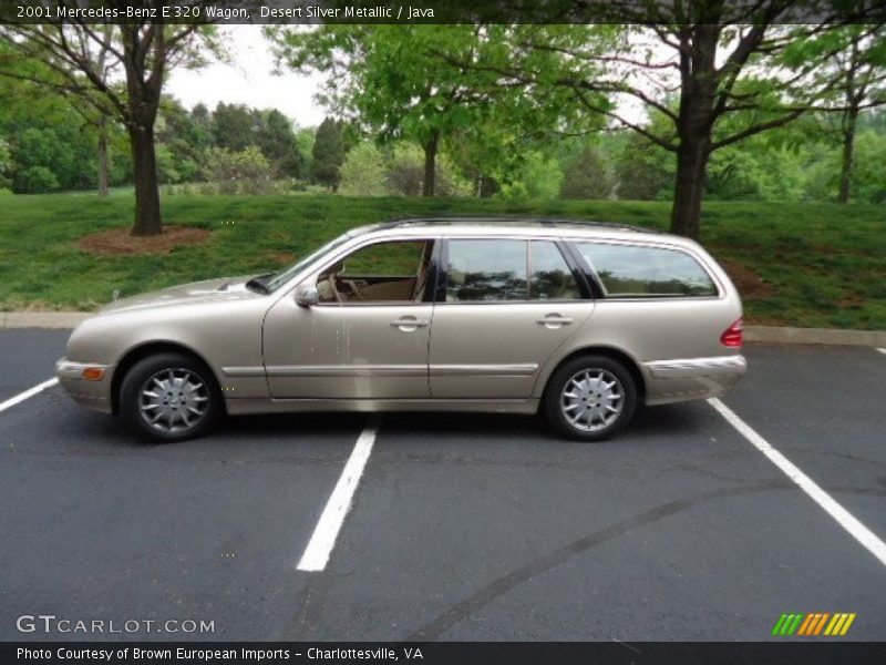  2001 E 320 Wagon Desert Silver Metallic