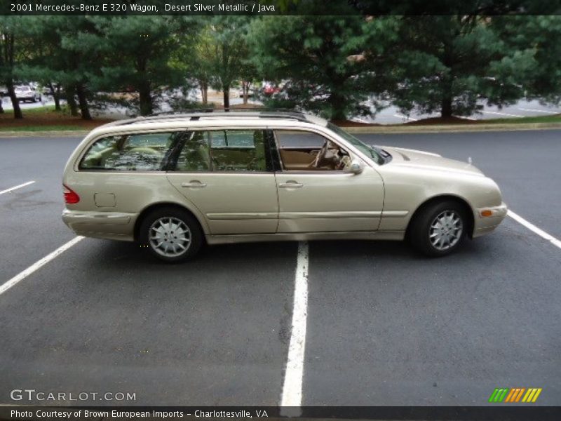 Desert Silver Metallic / Java 2001 Mercedes-Benz E 320 Wagon