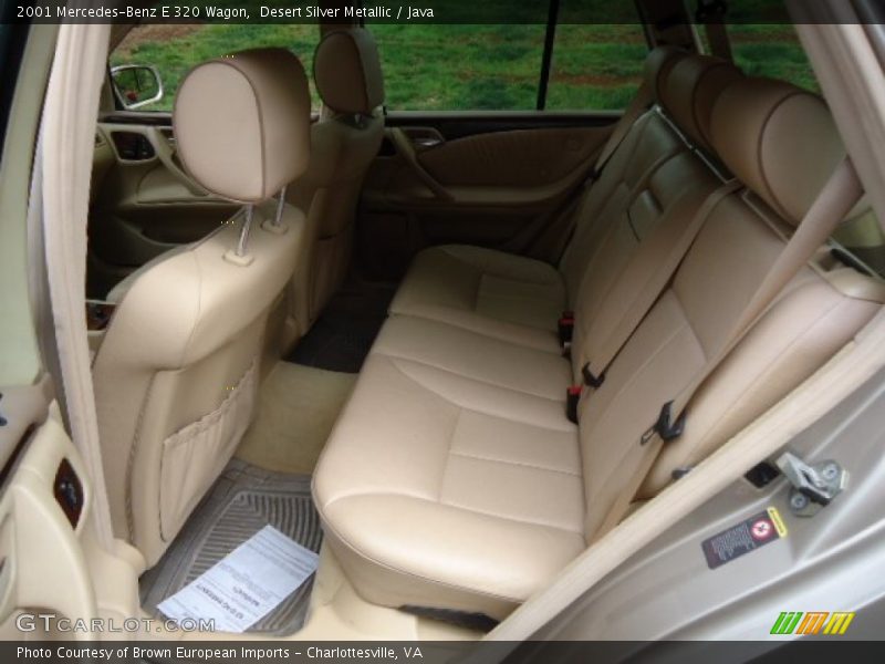  2001 E 320 Wagon Java Interior