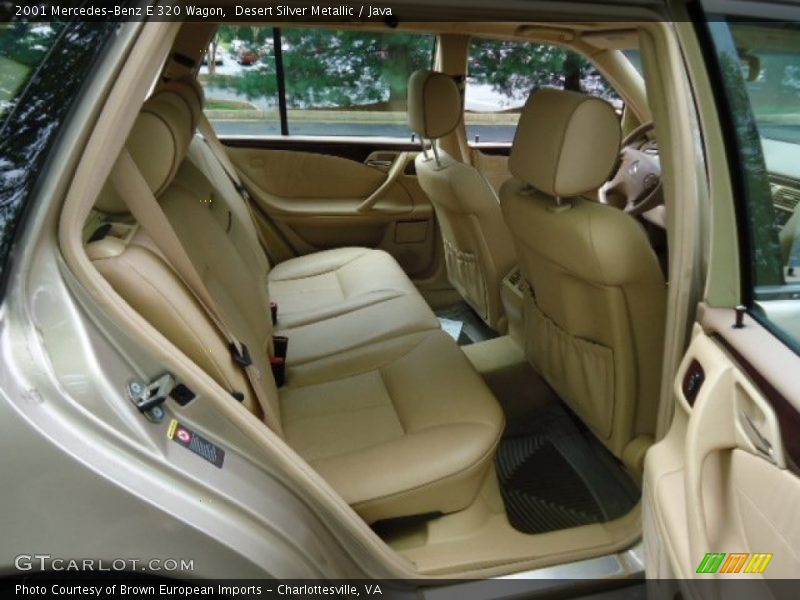 2001 E 320 Wagon Java Interior