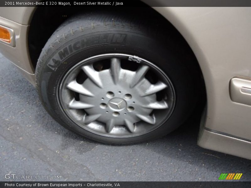 Desert Silver Metallic / Java 2001 Mercedes-Benz E 320 Wagon