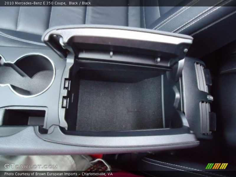 Black / Black 2010 Mercedes-Benz E 350 Coupe