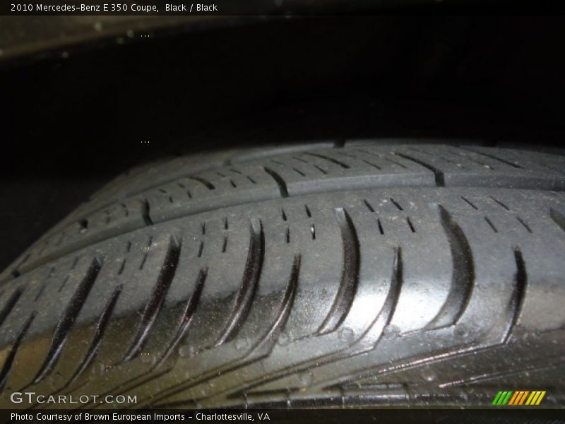 Black / Black 2010 Mercedes-Benz E 350 Coupe