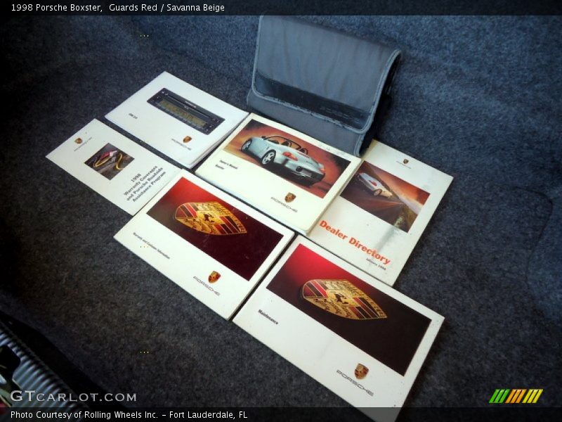 Books/Manuals of 1998 Boxster 