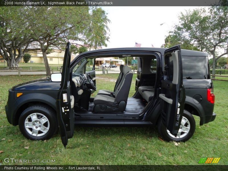 Nighthawk Black Pearl / Titanium/Black 2008 Honda Element LX