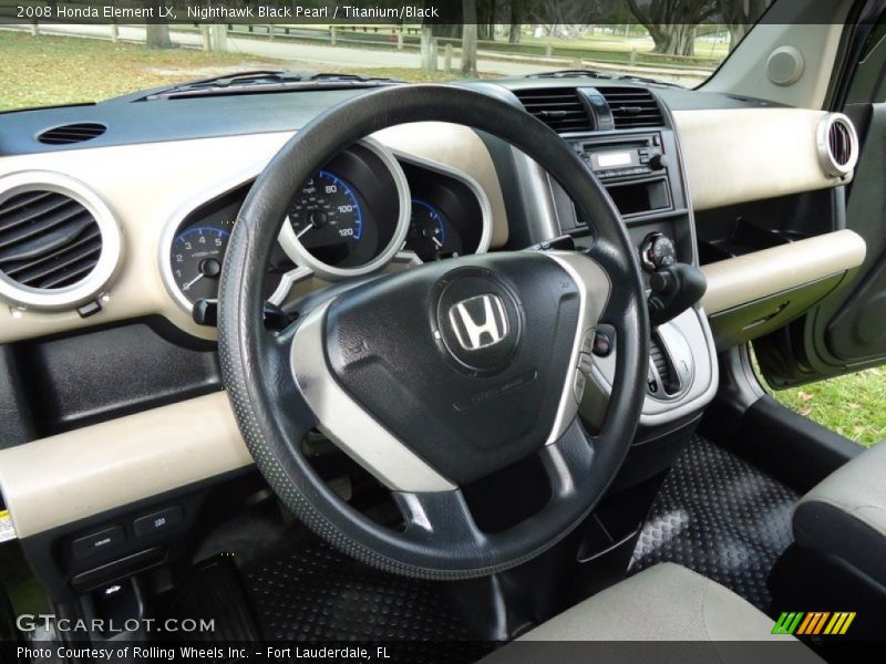 Nighthawk Black Pearl / Titanium/Black 2008 Honda Element LX