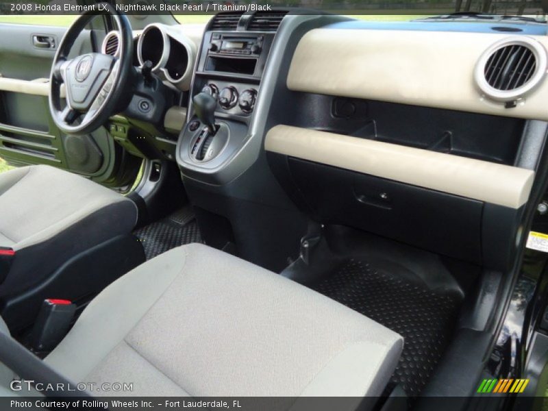 Nighthawk Black Pearl / Titanium/Black 2008 Honda Element LX