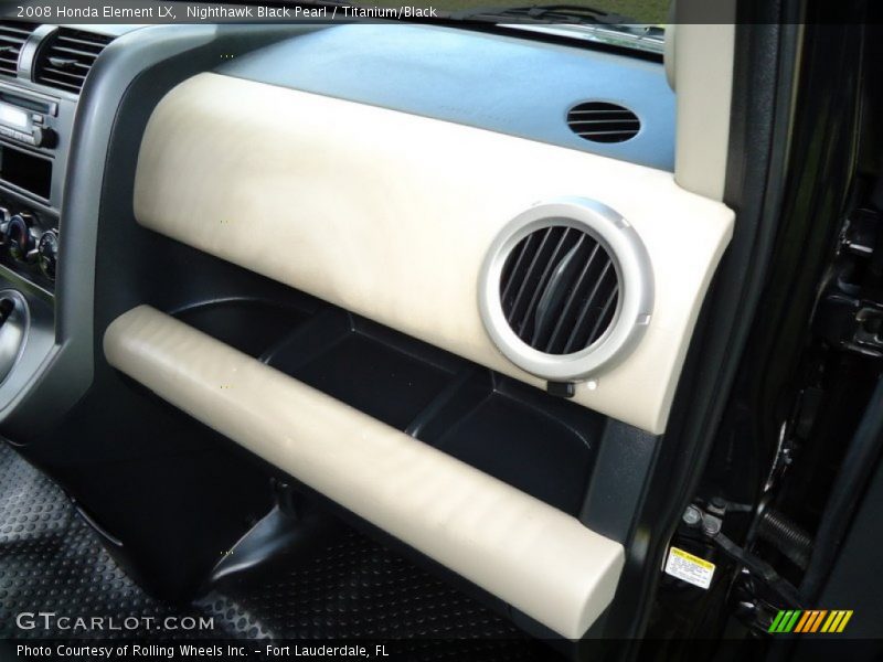 Nighthawk Black Pearl / Titanium/Black 2008 Honda Element LX