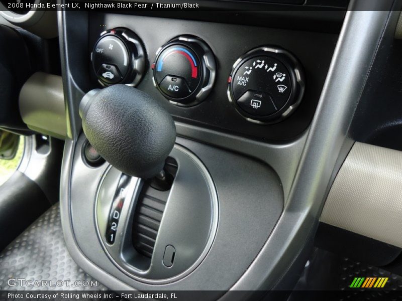Nighthawk Black Pearl / Titanium/Black 2008 Honda Element LX