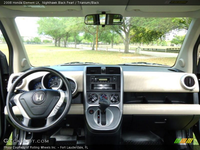 Nighthawk Black Pearl / Titanium/Black 2008 Honda Element LX