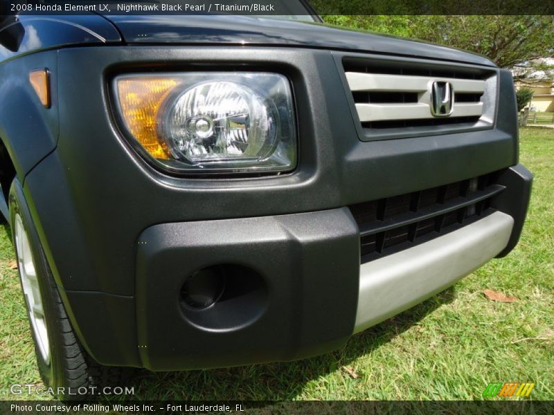 Nighthawk Black Pearl / Titanium/Black 2008 Honda Element LX