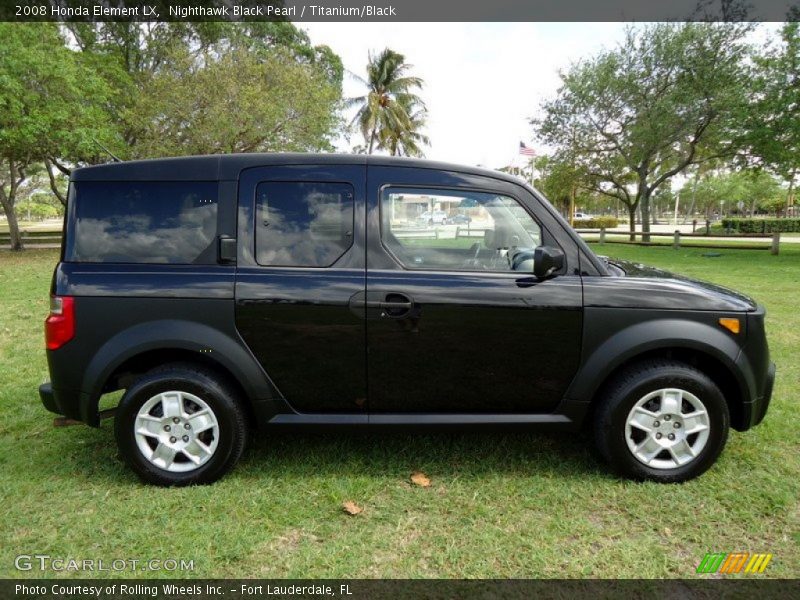 Nighthawk Black Pearl / Titanium/Black 2008 Honda Element LX