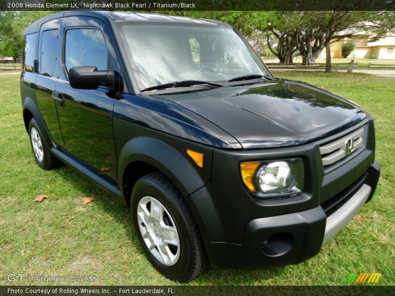 Nighthawk Black Pearl / Titanium/Black 2008 Honda Element LX