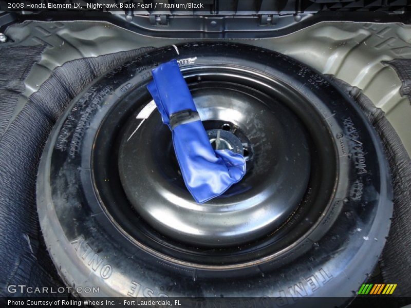 Nighthawk Black Pearl / Titanium/Black 2008 Honda Element LX
