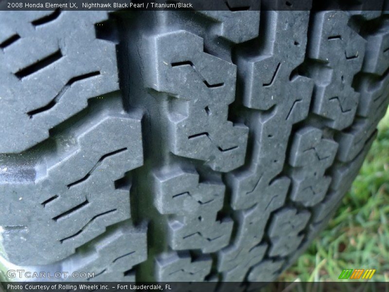 Nighthawk Black Pearl / Titanium/Black 2008 Honda Element LX