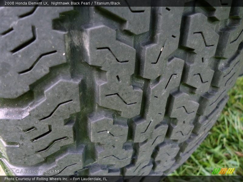 Nighthawk Black Pearl / Titanium/Black 2008 Honda Element LX