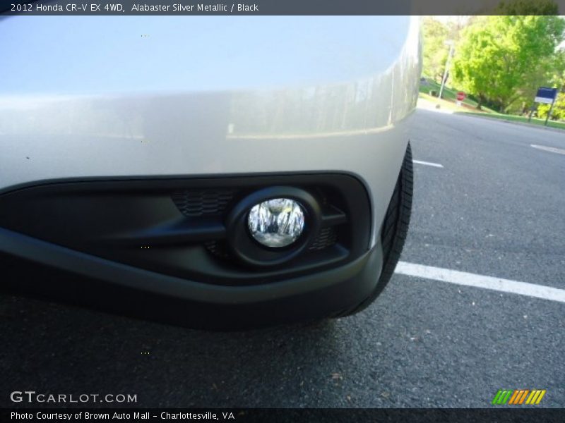 Alabaster Silver Metallic / Black 2012 Honda CR-V EX 4WD