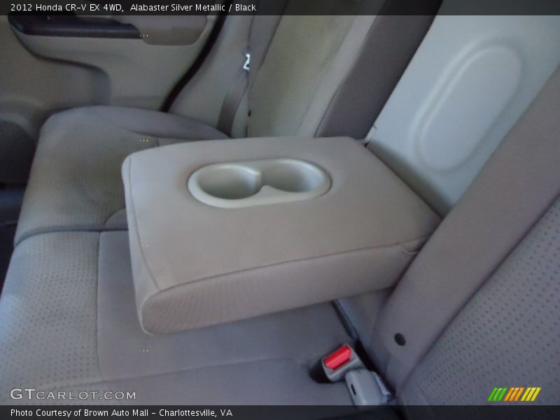 Alabaster Silver Metallic / Black 2012 Honda CR-V EX 4WD
