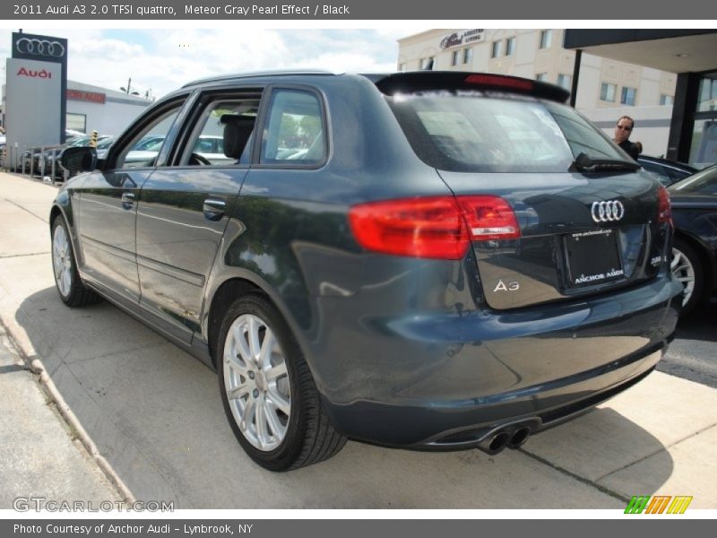 Meteor Gray Pearl Effect / Black 2011 Audi A3 2.0 TFSI quattro