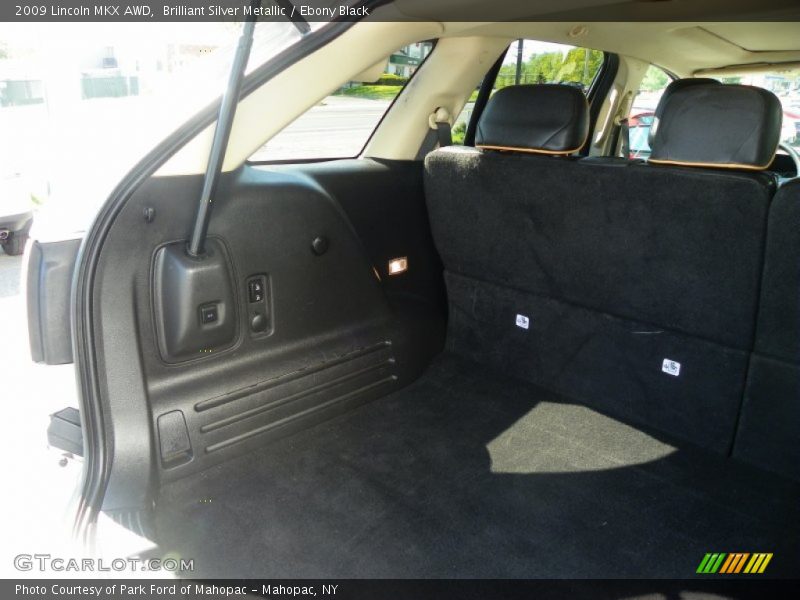 Brilliant Silver Metallic / Ebony Black 2009 Lincoln MKX AWD