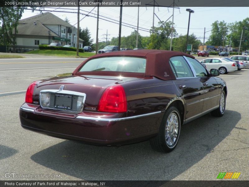 Dark Cherry Metallic / Light Camel 2006 Lincoln Town Car Designer Series