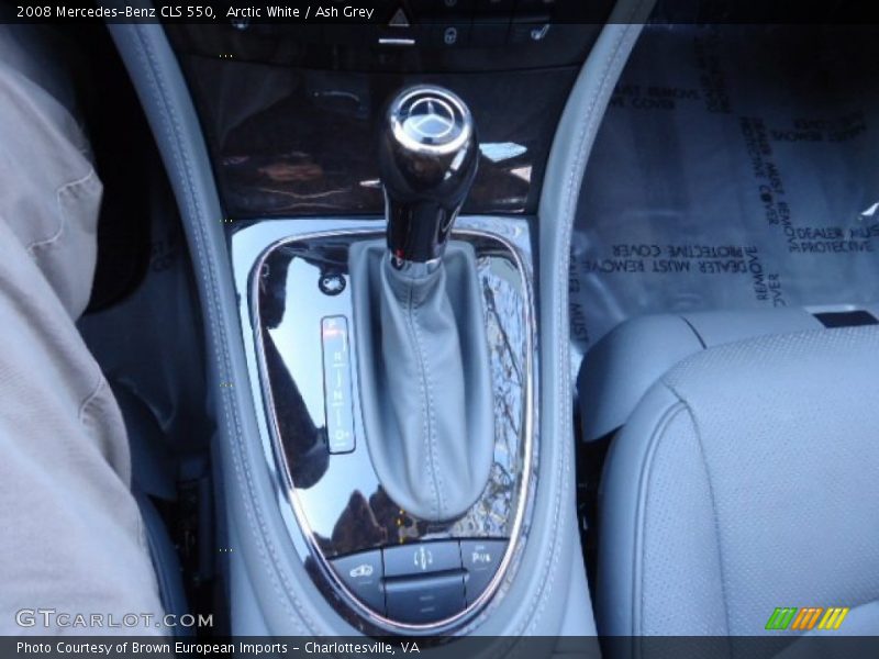 Arctic White / Ash Grey 2008 Mercedes-Benz CLS 550