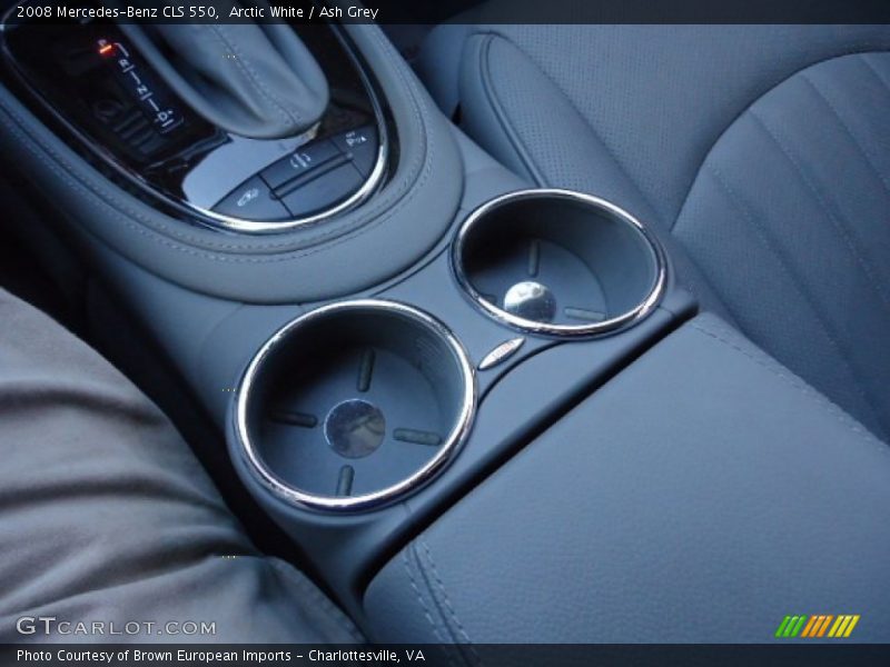 Arctic White / Ash Grey 2008 Mercedes-Benz CLS 550