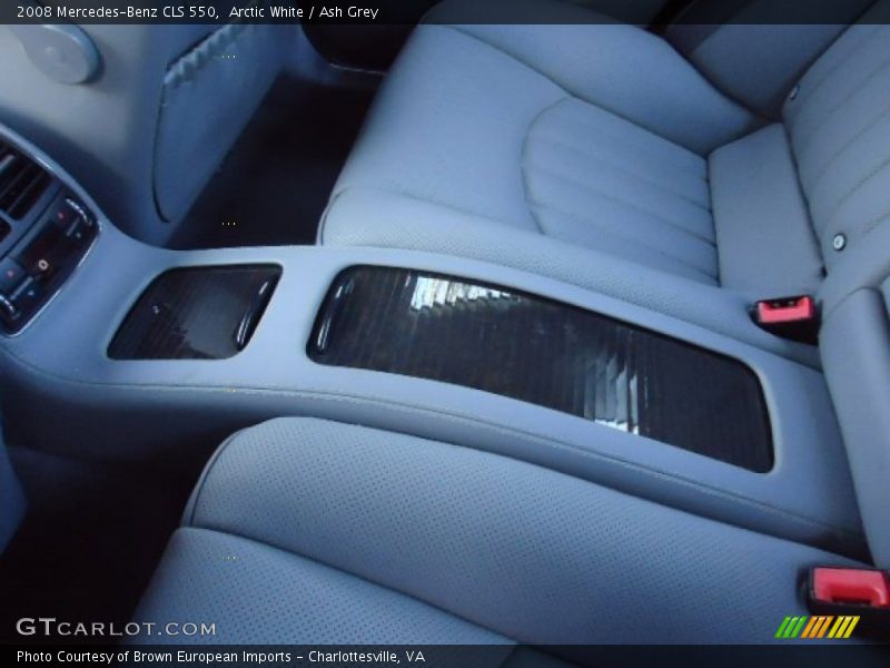Arctic White / Ash Grey 2008 Mercedes-Benz CLS 550