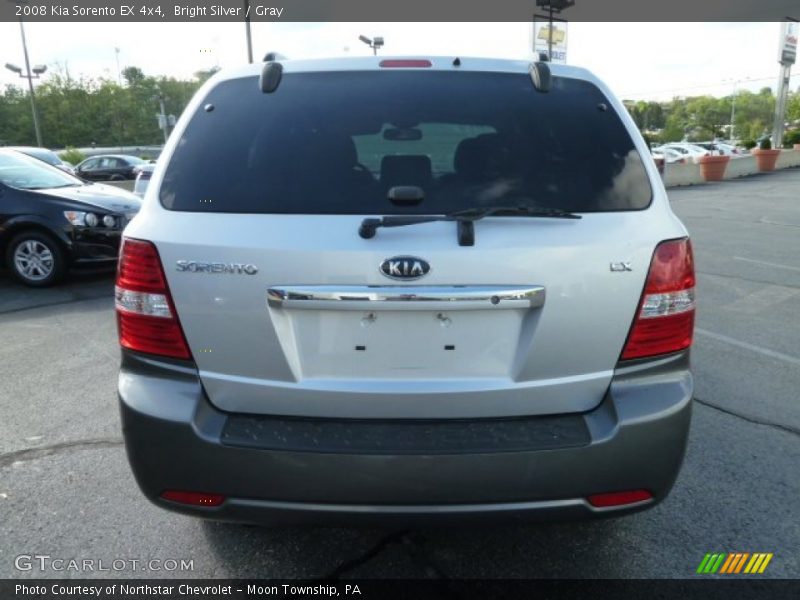 Bright Silver / Gray 2008 Kia Sorento EX 4x4