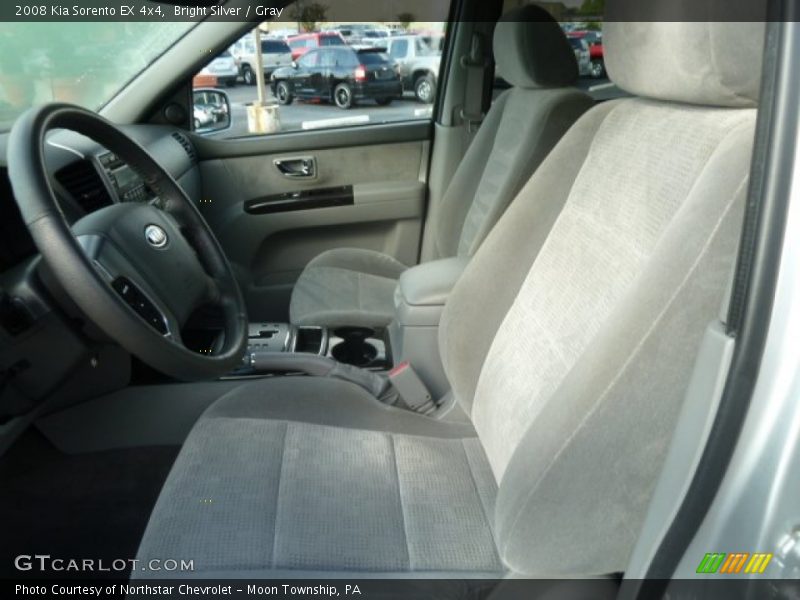 Bright Silver / Gray 2008 Kia Sorento EX 4x4