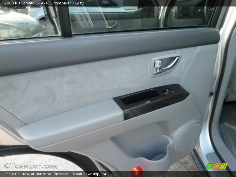 Bright Silver / Gray 2008 Kia Sorento EX 4x4