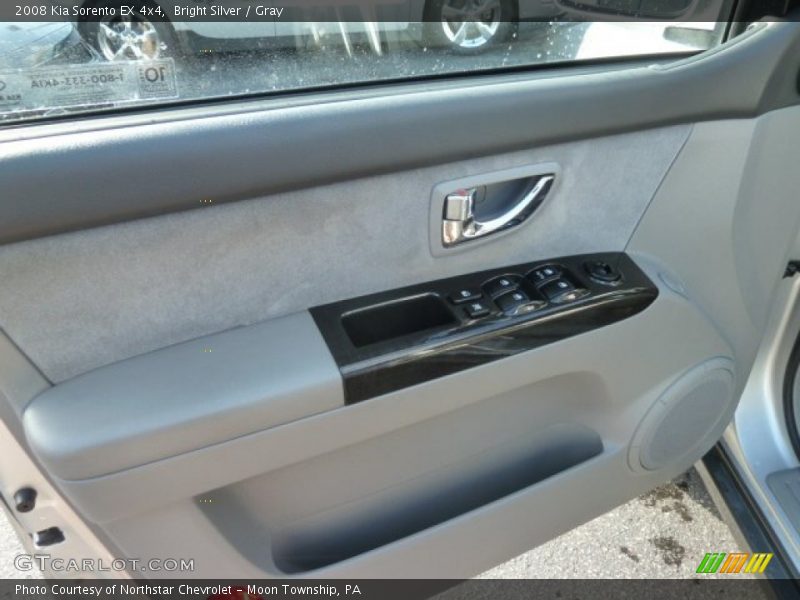 Bright Silver / Gray 2008 Kia Sorento EX 4x4