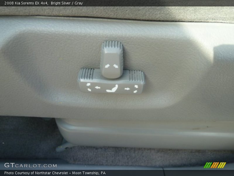 Bright Silver / Gray 2008 Kia Sorento EX 4x4