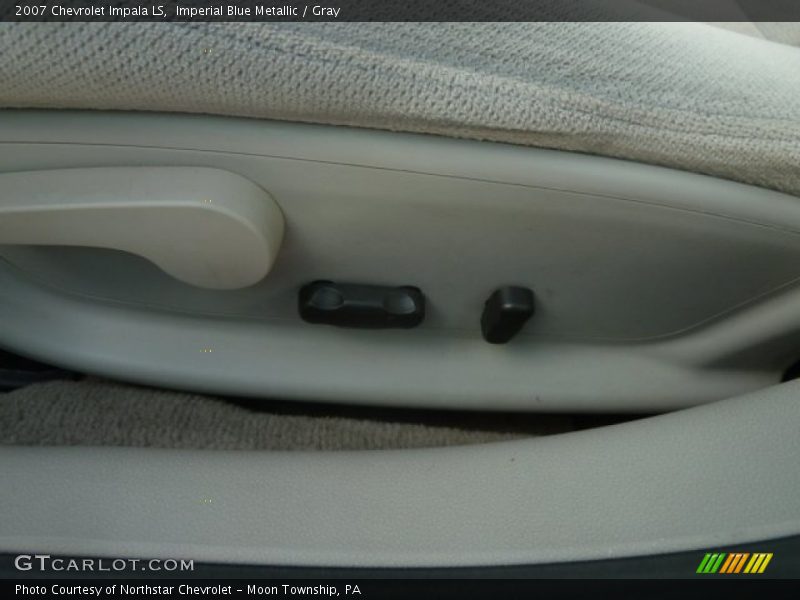 Imperial Blue Metallic / Gray 2007 Chevrolet Impala LS