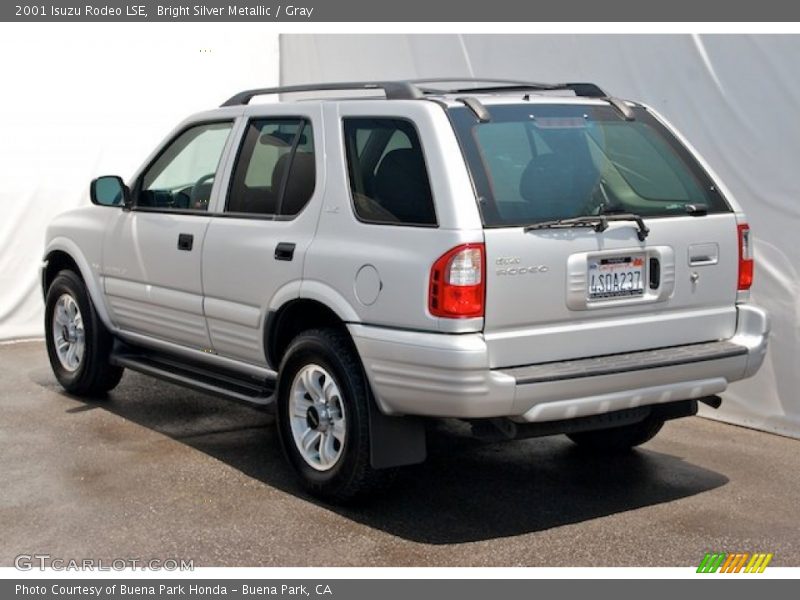 Bright Silver Metallic / Gray 2001 Isuzu Rodeo LSE