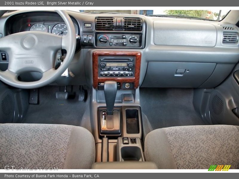 Bright Silver Metallic / Gray 2001 Isuzu Rodeo LSE