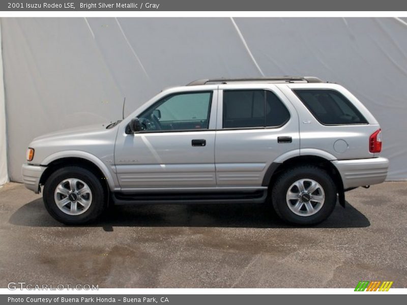 Bright Silver Metallic / Gray 2001 Isuzu Rodeo LSE