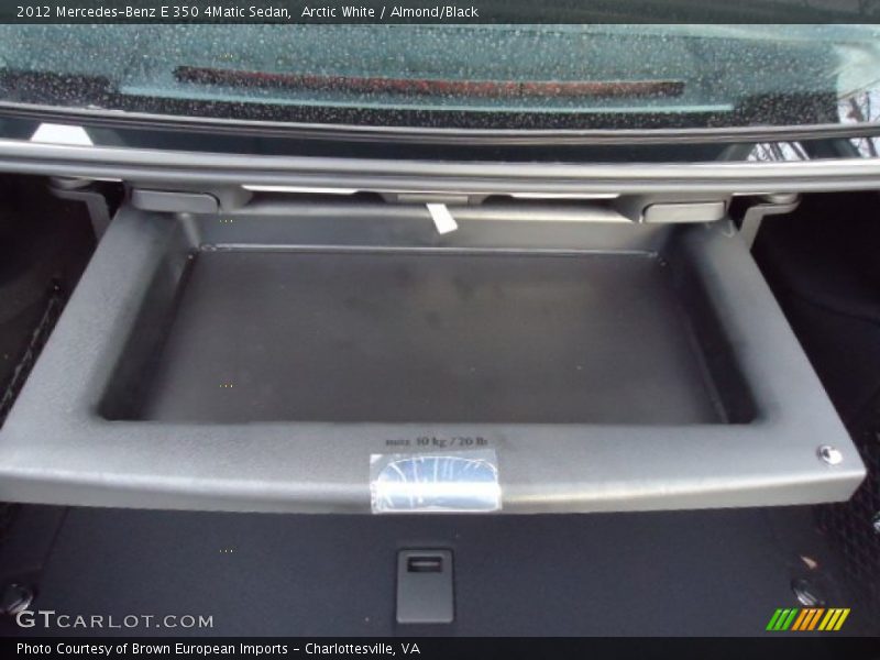 Arctic White / Almond/Black 2012 Mercedes-Benz E 350 4Matic Sedan