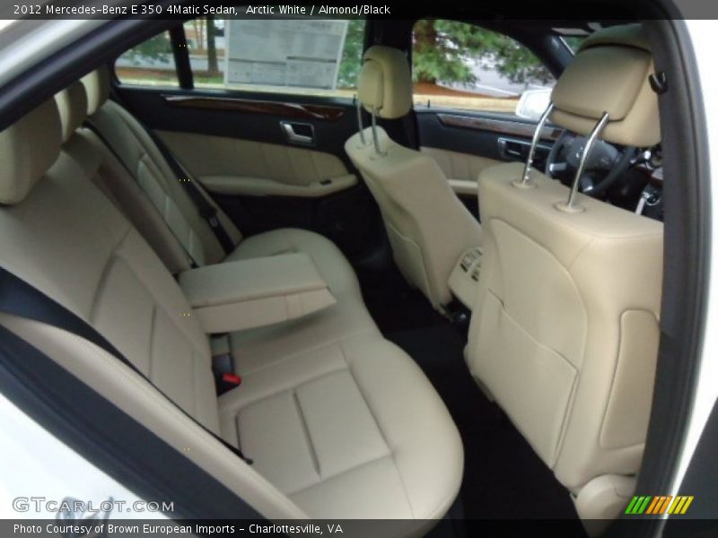 Arctic White / Almond/Black 2012 Mercedes-Benz E 350 4Matic Sedan