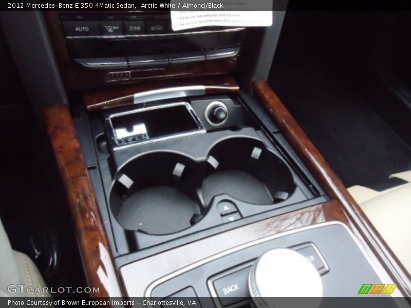 Arctic White / Almond/Black 2012 Mercedes-Benz E 350 4Matic Sedan