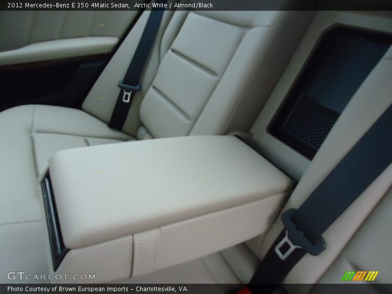 Arctic White / Almond/Black 2012 Mercedes-Benz E 350 4Matic Sedan