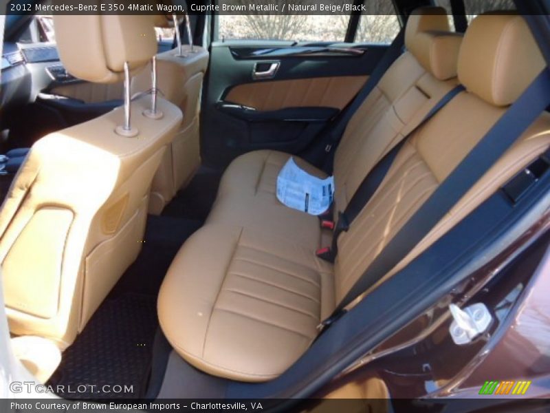  2012 E 350 4Matic Wagon Natural Beige/Black Interior