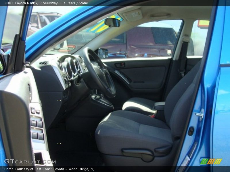 Speedway Blue Pearl / Stone 2007 Toyota Matrix