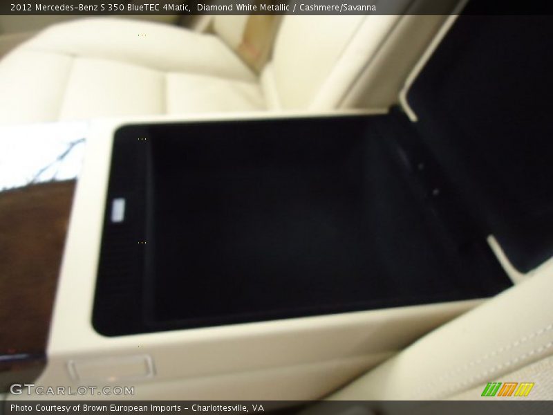 Diamond White Metallic / Cashmere/Savanna 2012 Mercedes-Benz S 350 BlueTEC 4Matic
