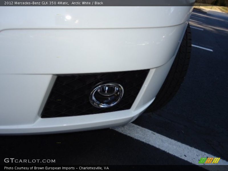 Arctic White / Black 2012 Mercedes-Benz GLK 350 4Matic
