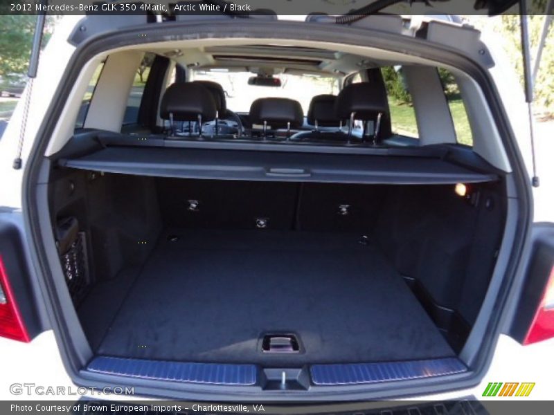 Arctic White / Black 2012 Mercedes-Benz GLK 350 4Matic